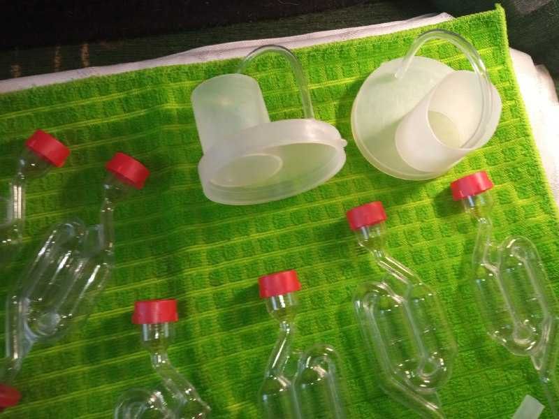 Гидрозатворы ферментационные пластиковые.