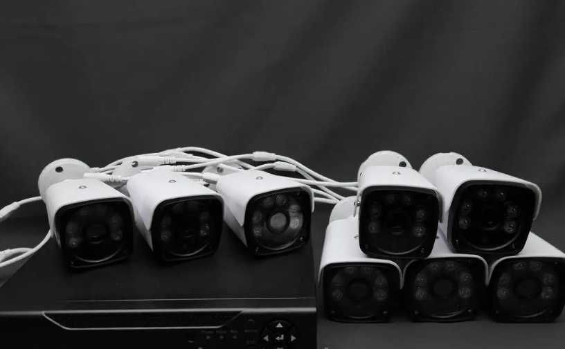 Захист та контроль комплект видеонаблюдения з 8 камерами
