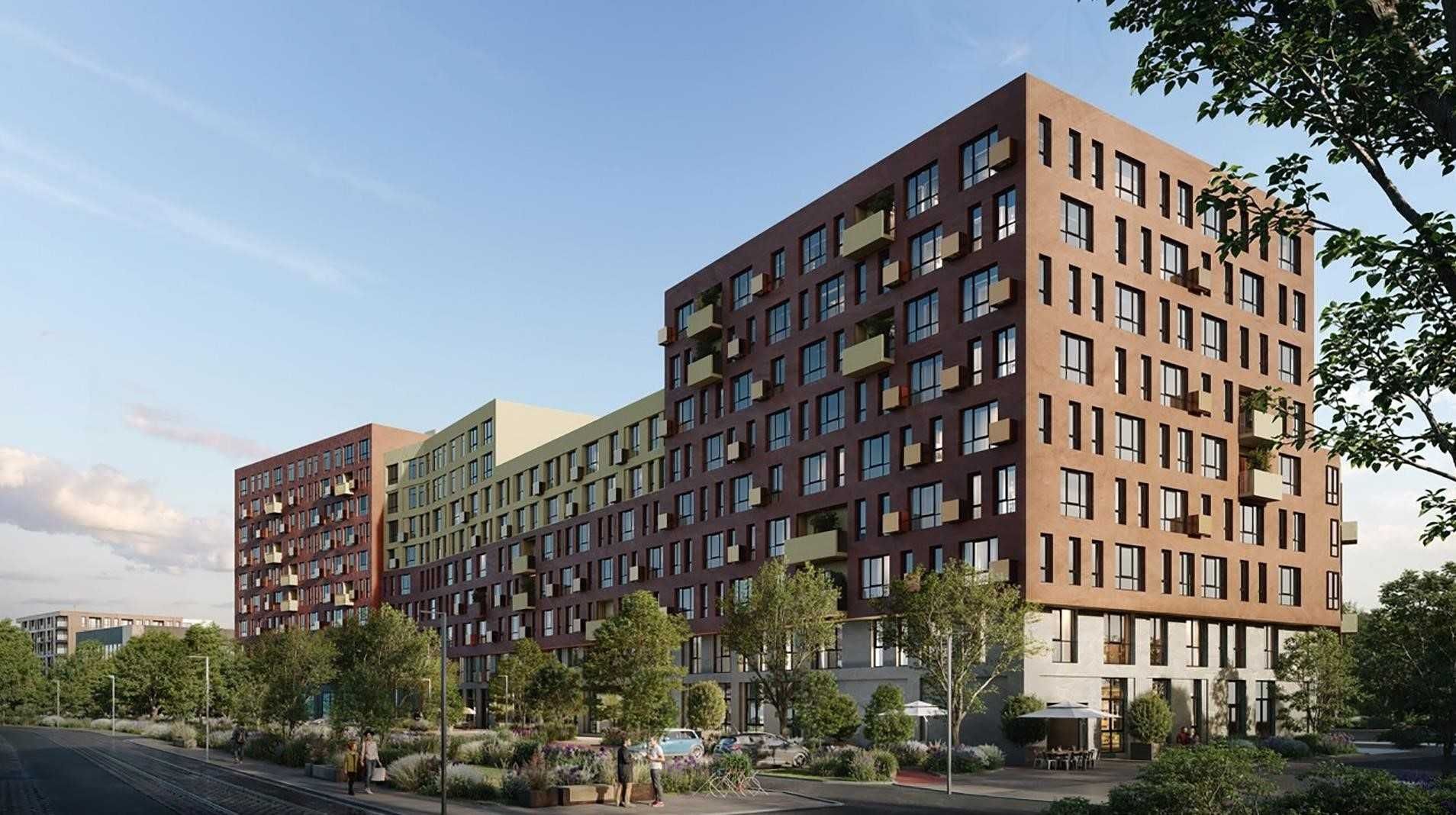 Простора 1-кімнатна квартира 52 м² у ЖК Father — кухня 19 м²