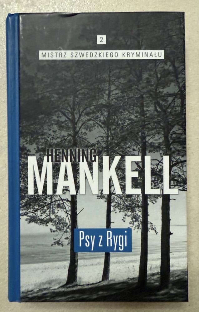 Książka  „Psy z Rygi” -  Henning Mankell