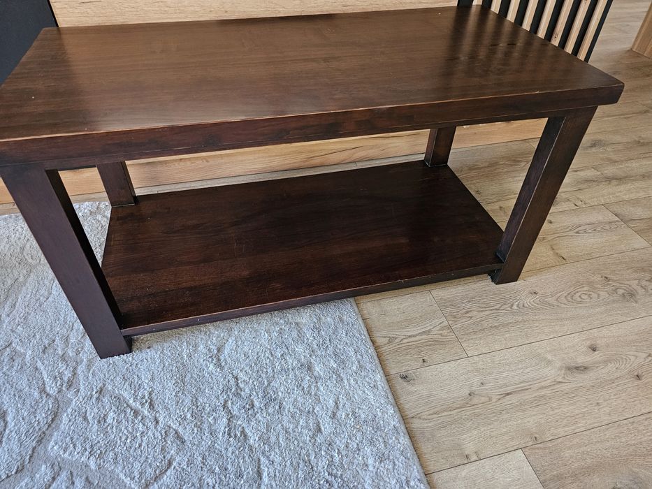 Ława stolik kawowy drewniany 100x50x50 venge