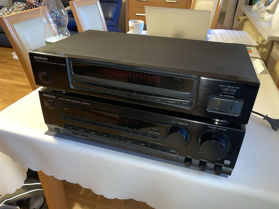 Kenwood wzmacniacz KR-A4070 + equalizer KE-2060