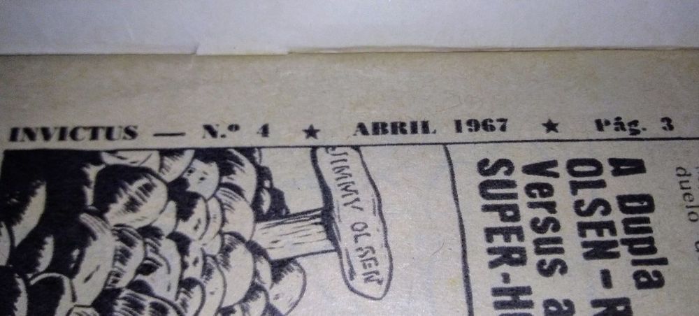 Antiga banda desenhada Batman e SuperHomem da abal 1967