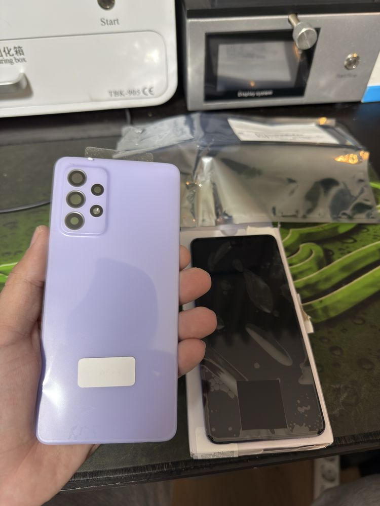 Ecra original e tampa samsung A52s