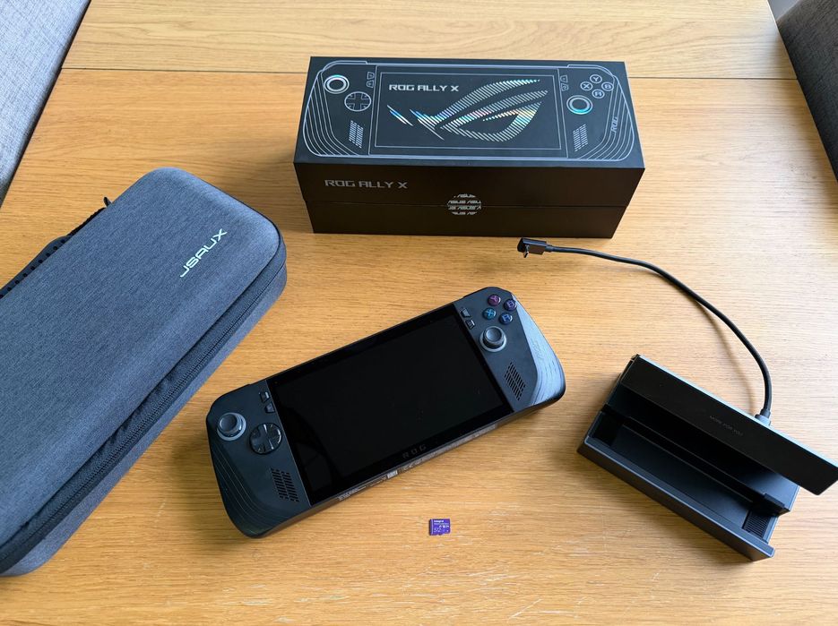 Vendo Asus ROG Ally X 2025 como nova com fatura, garantia e acessórios