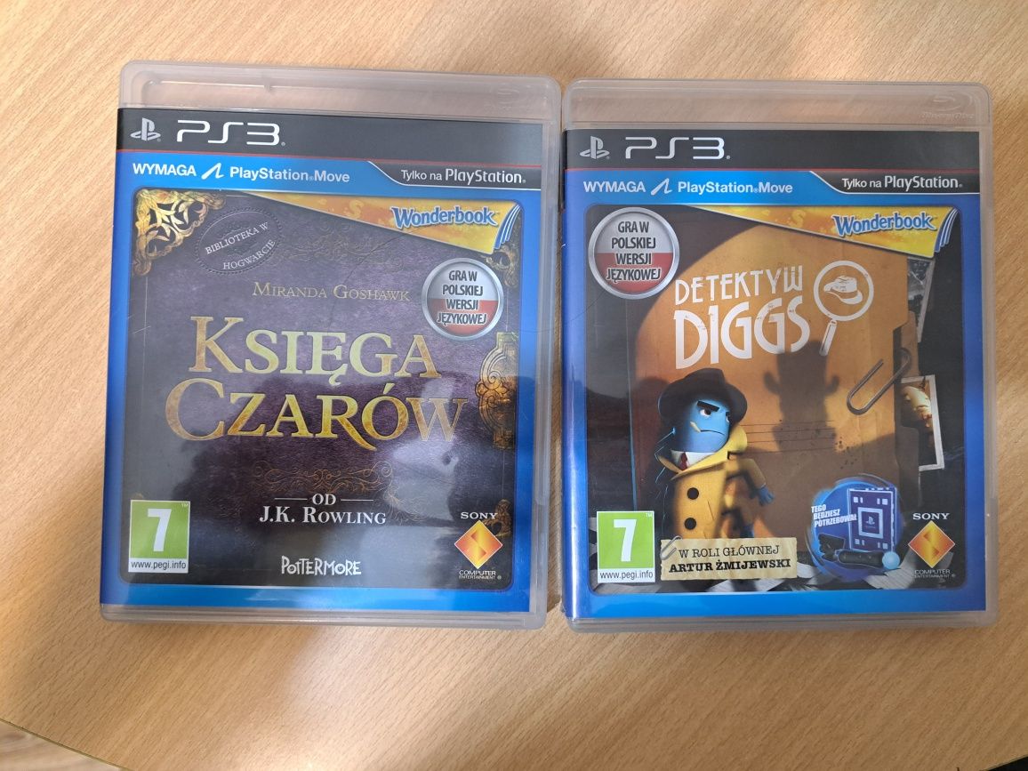 Księga Czarów, Detektyw Diggs z Wonderbook + Kamera i Kontroler Move
