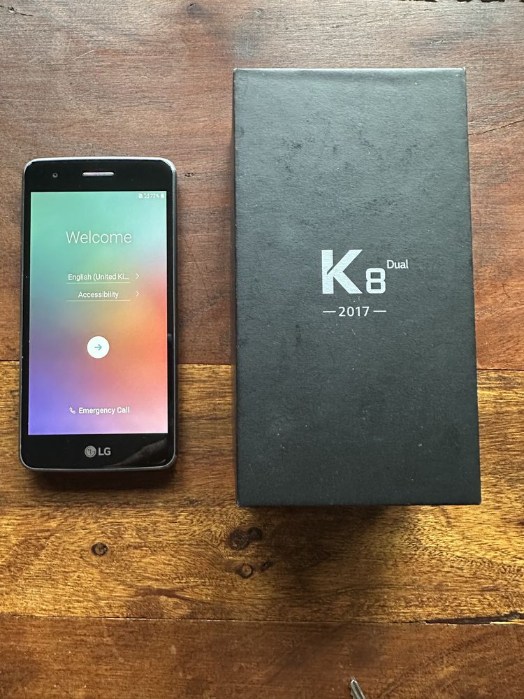 Telemóvel LG K8 Dual 2017 TITAN
