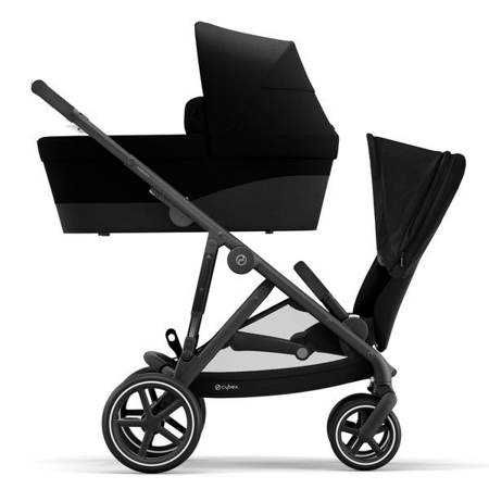 Wózek 2w1 Cybex Gazelle S super cena/ black/ dla rodzeństwa