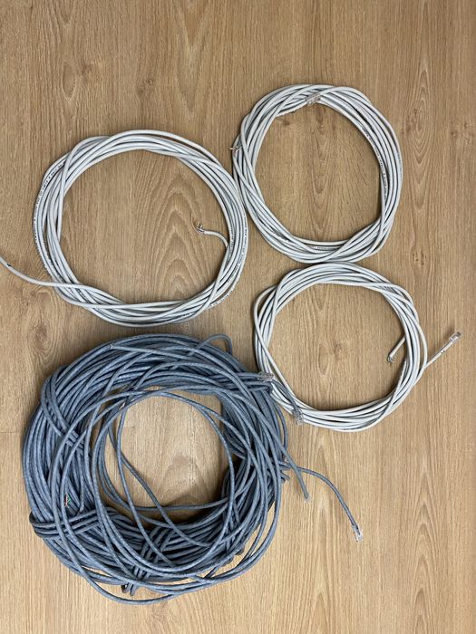 Quantidade de cabo de rede