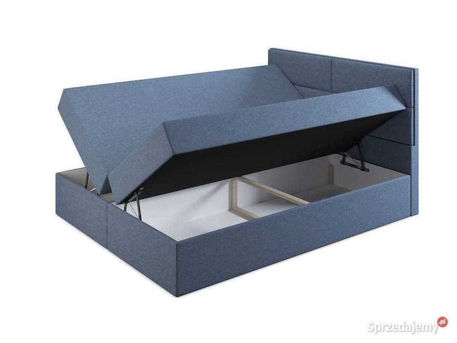 - Łóżko kontynentalne 160x200 z materacem i pojemnikiem PROMOCJA !