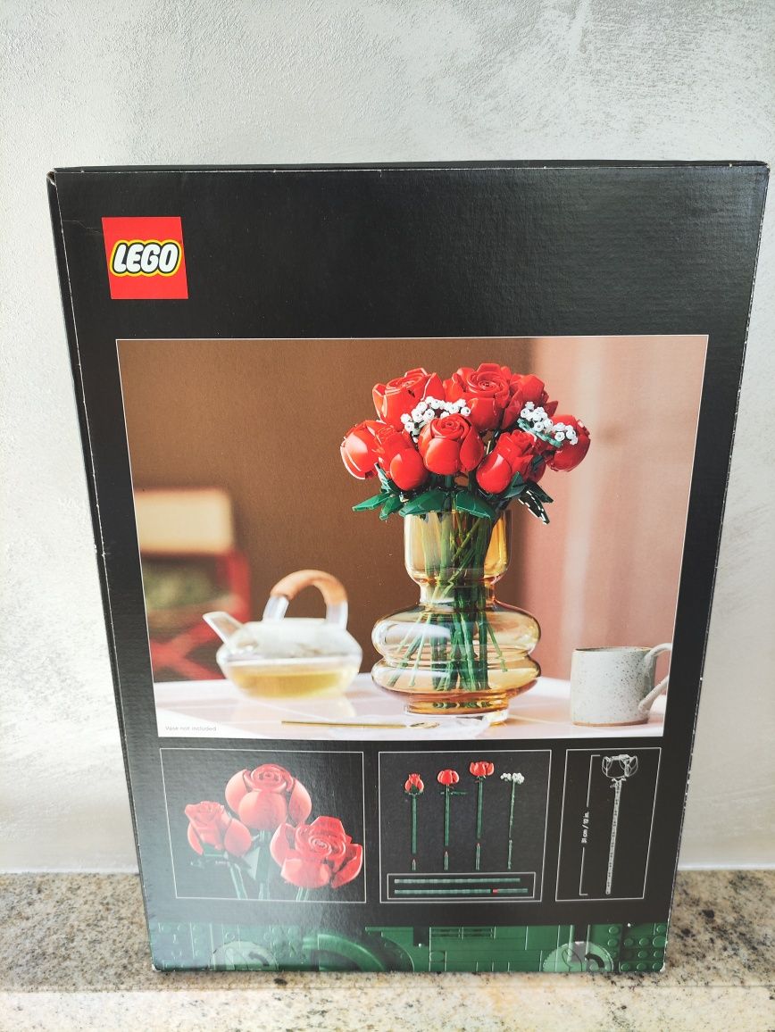 Zestaw LEGO ICONS - Bukiet róż 10328