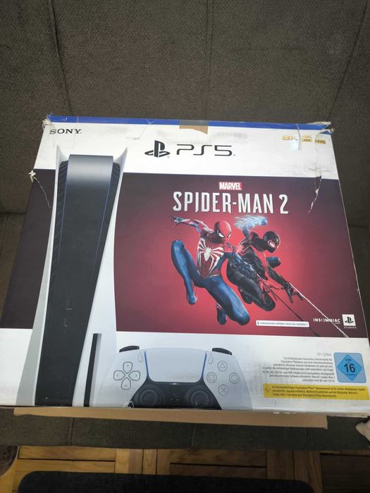 Konsola Sony PlayStation 5 FAT 825GB CFI-1216A z napędem | GWARANCJA