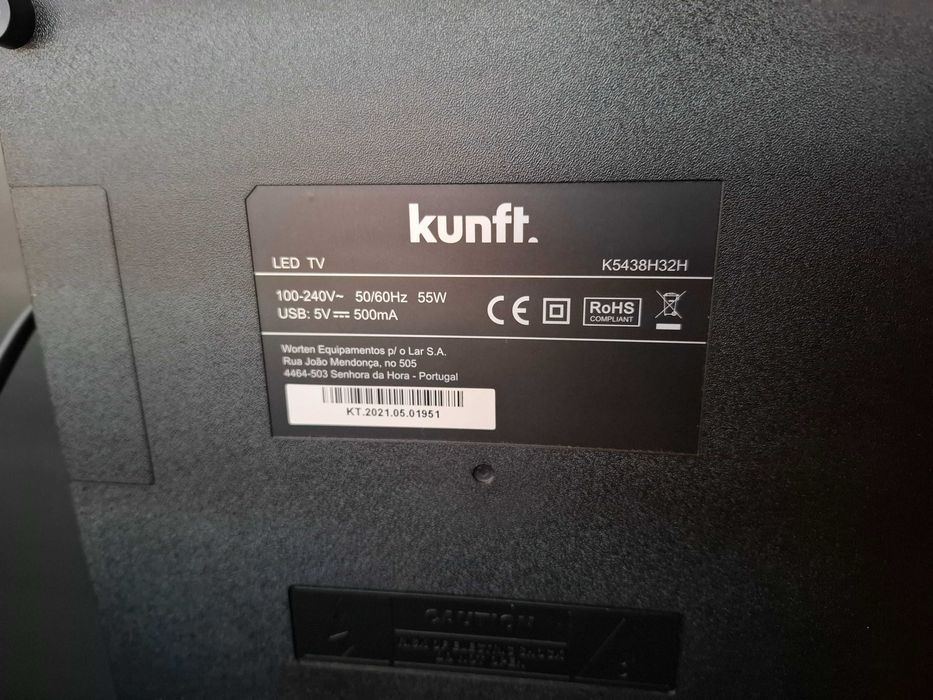 Tv kunft 32  nova zero riscos