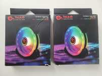 Wentylator Talius 120 x 120 mm RGB 2sztuki Wiatrak