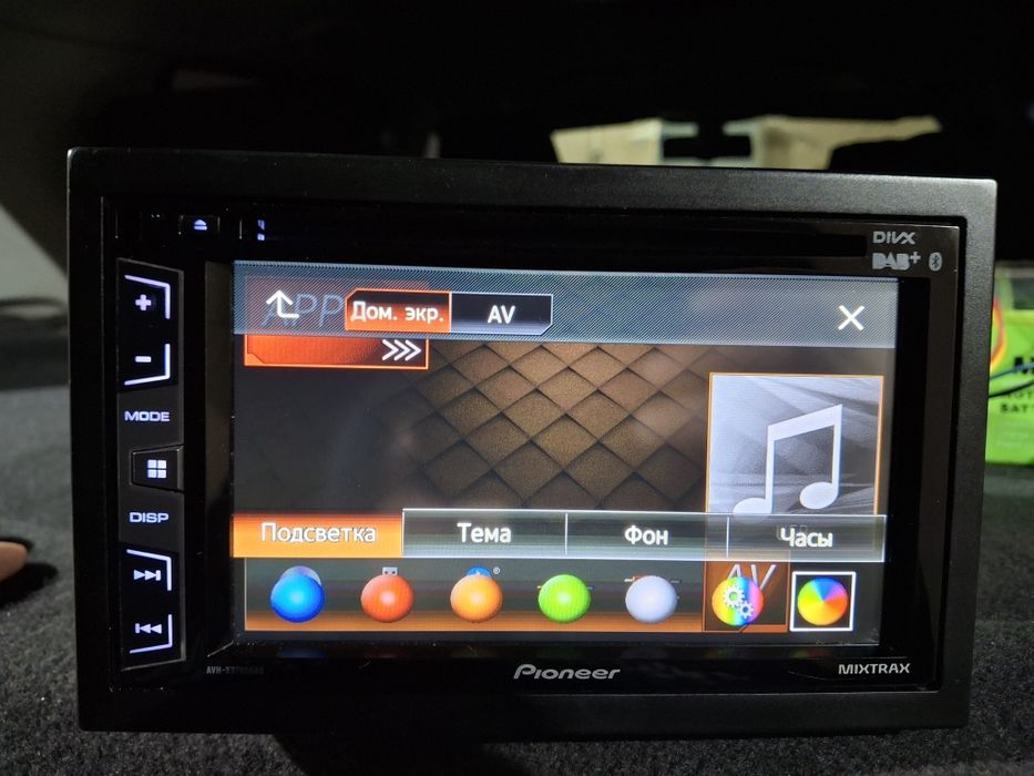 Процессорный Pioneer AVH X3700DAB. BLUETOOTH