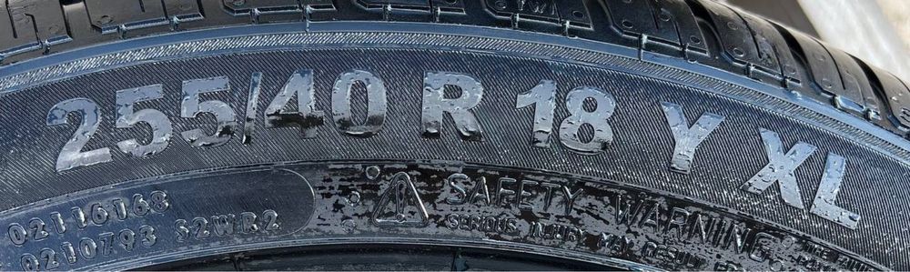 Шины б у 255/40R18 SEMPERIT SPEED-LIFE 3 лето