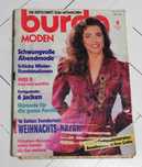 Burda moden 1988 - listopad krawiecki niemiecki stara