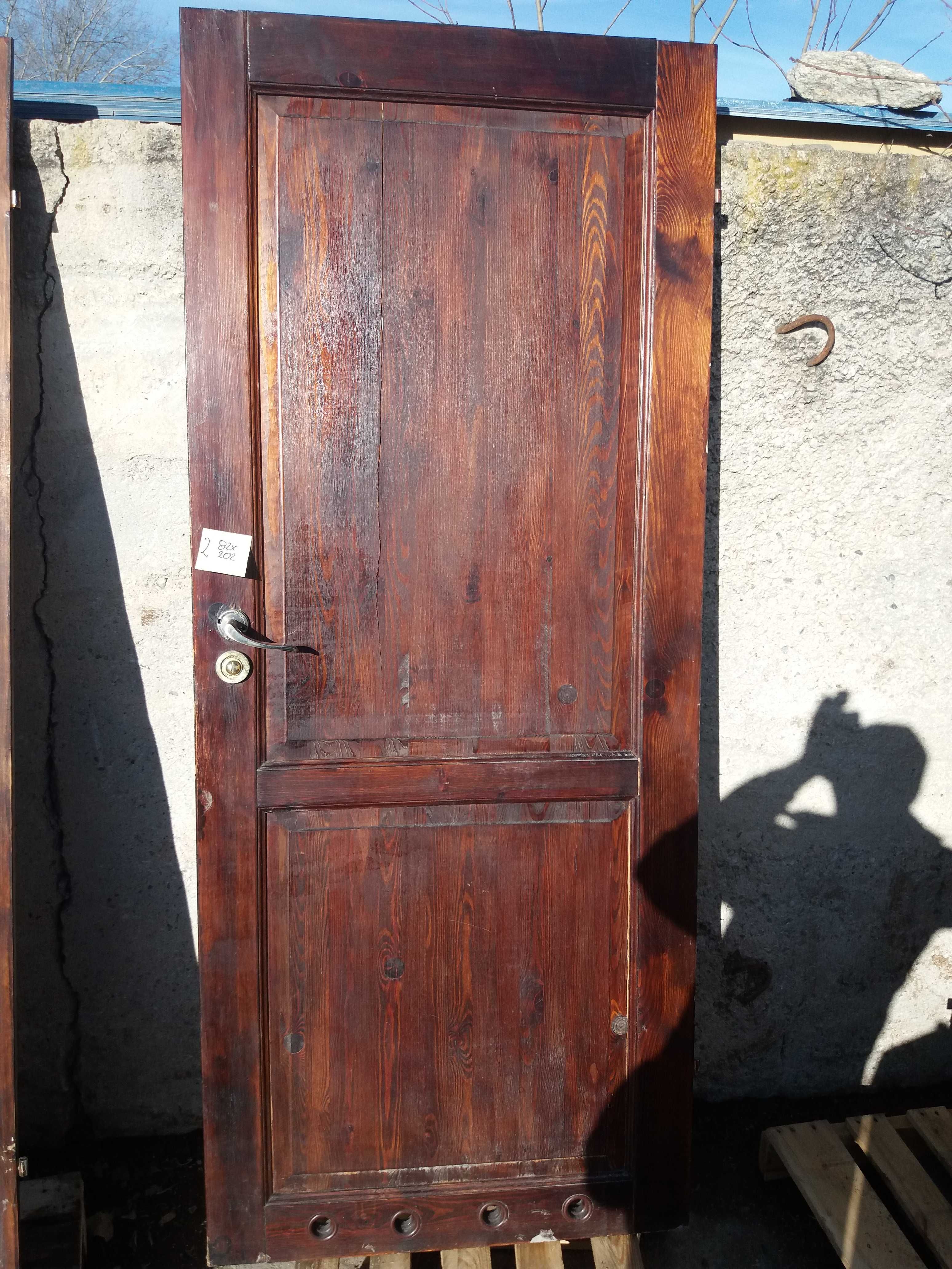 Drzwi Stare Drewniane Łazienka