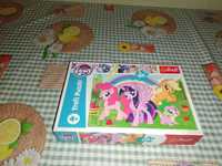 Posiadam puzzle kucyki pony 60el.