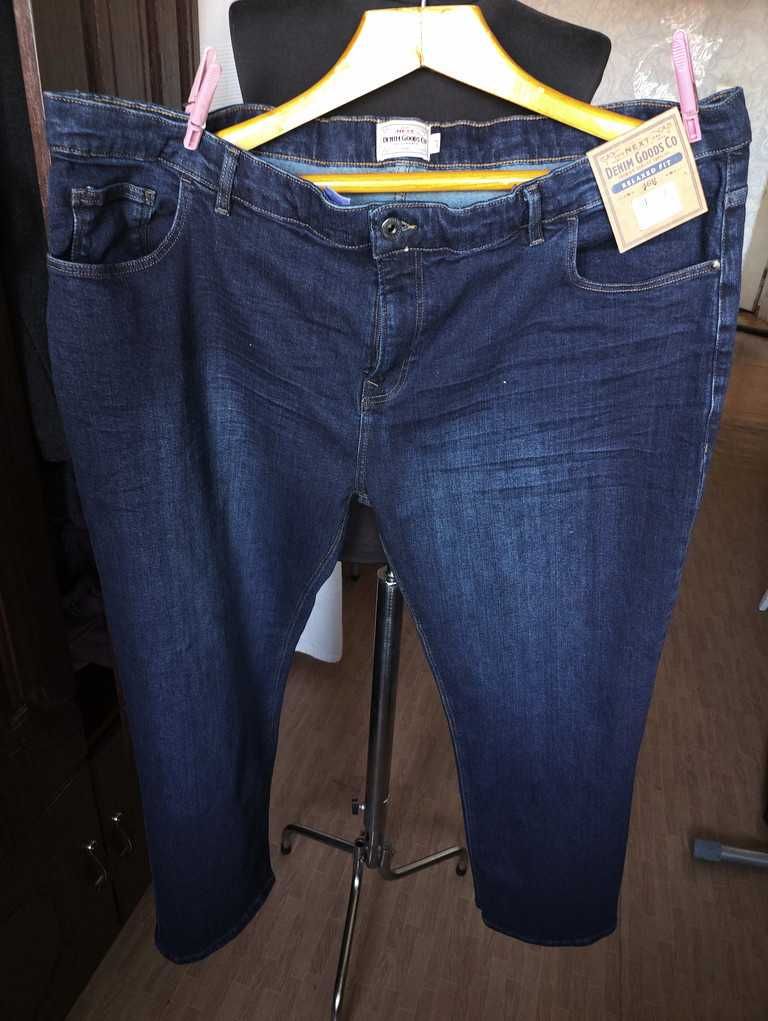 Джинсы Next jeans United Kingdom w46 stretch navy.