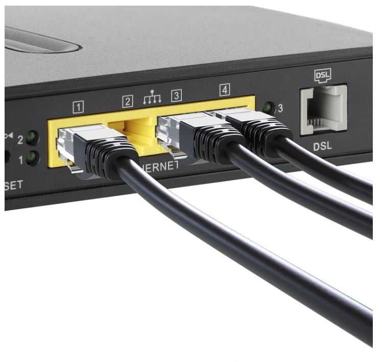 Kabel sieciowy Ethernet Cat6 RJ45 2m czarny Mr. Tronic