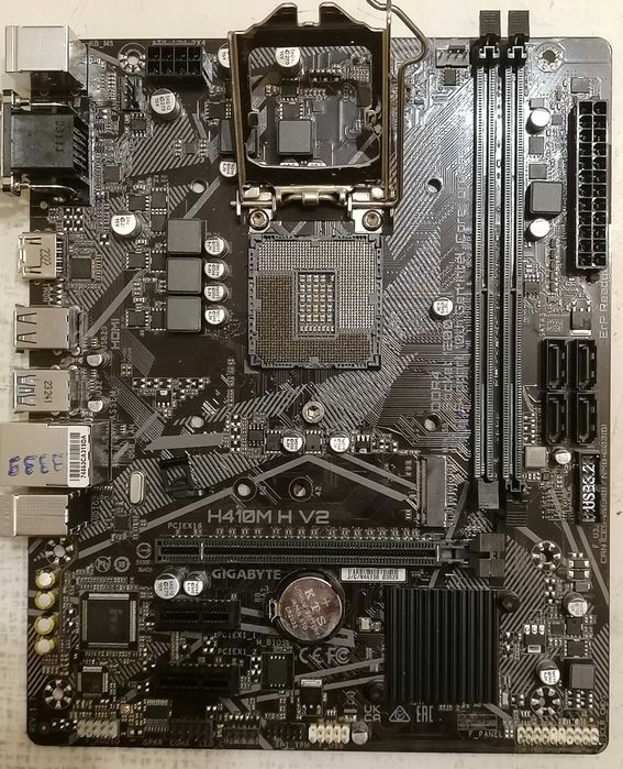 Продам материнскую плату GA-H410M H V2, Socket 1200, DDR4.