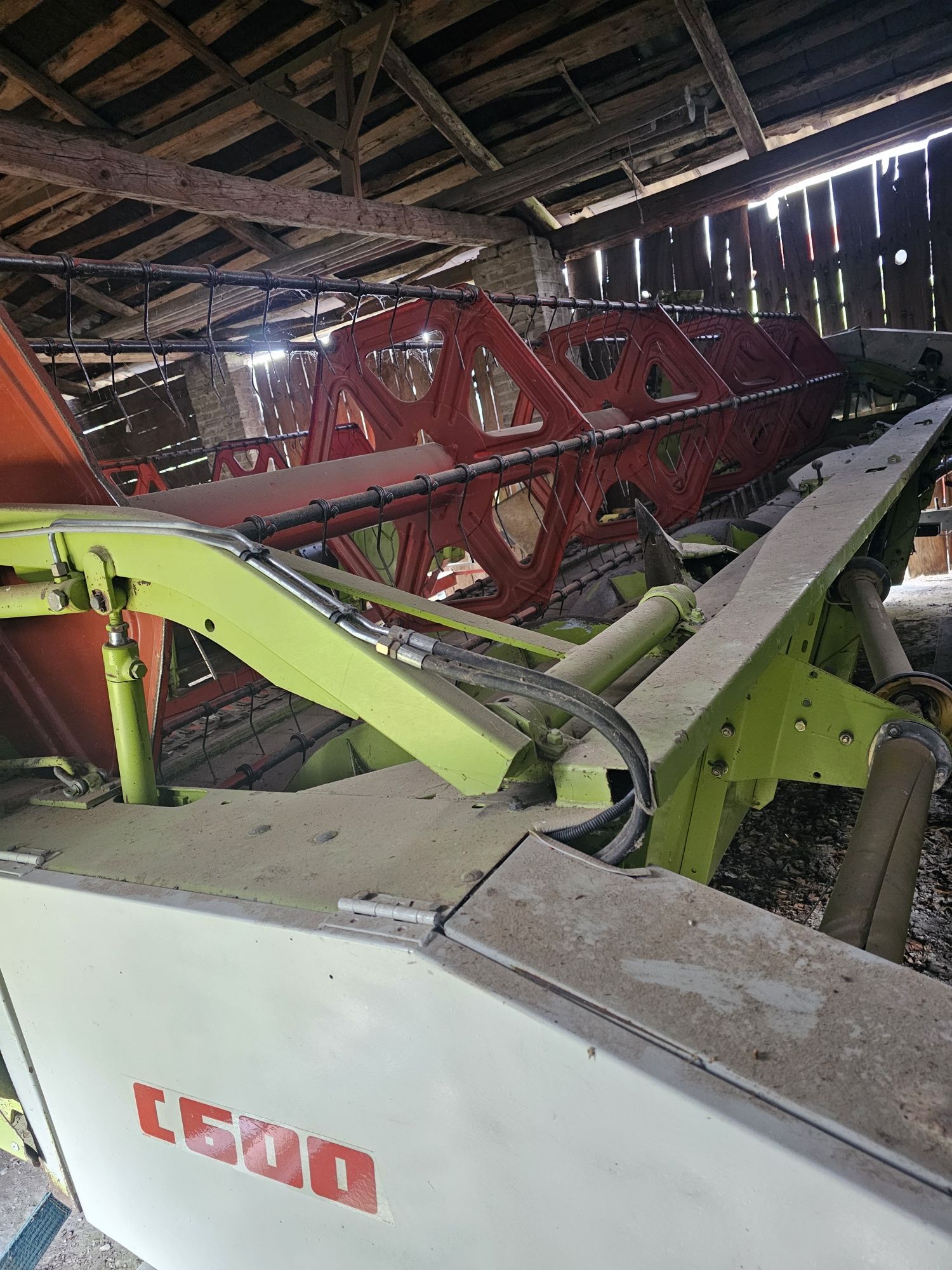 Kombajn Claas Mega 218 kabina Lexiona