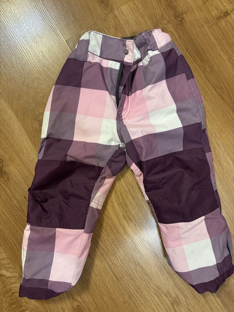 Ciepłe zimowe spodnie dla dziewczynki H&M 104 (do 110)