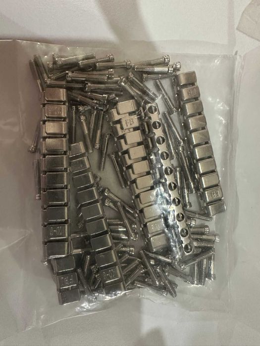 Kit de blocos terminais DIN e acessórios WKDQ – NOVOS