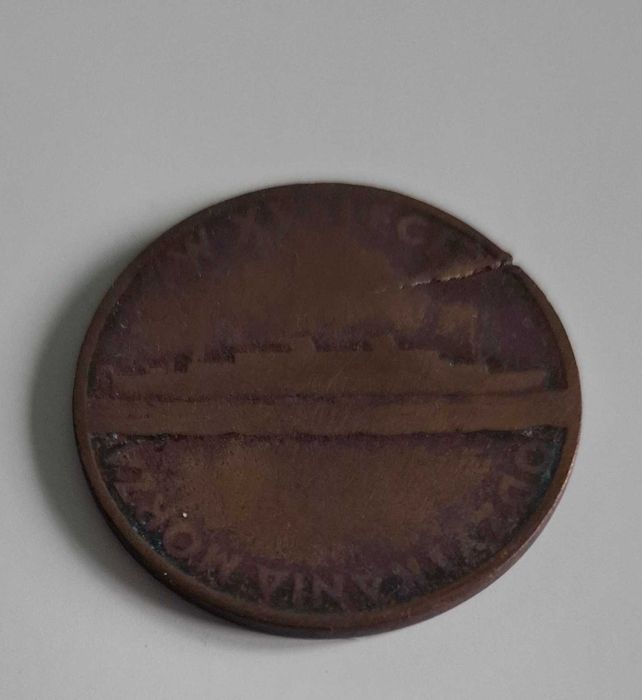 Moneta medal Liga Morska i Kolonialna
