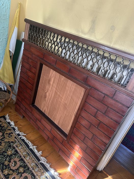 Obudowa na kaloryfer imitacja kominka