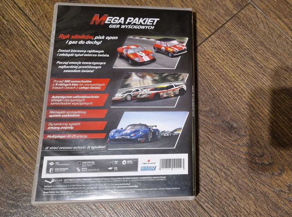 Mega Pakiet Gier Wyścigowych na PC