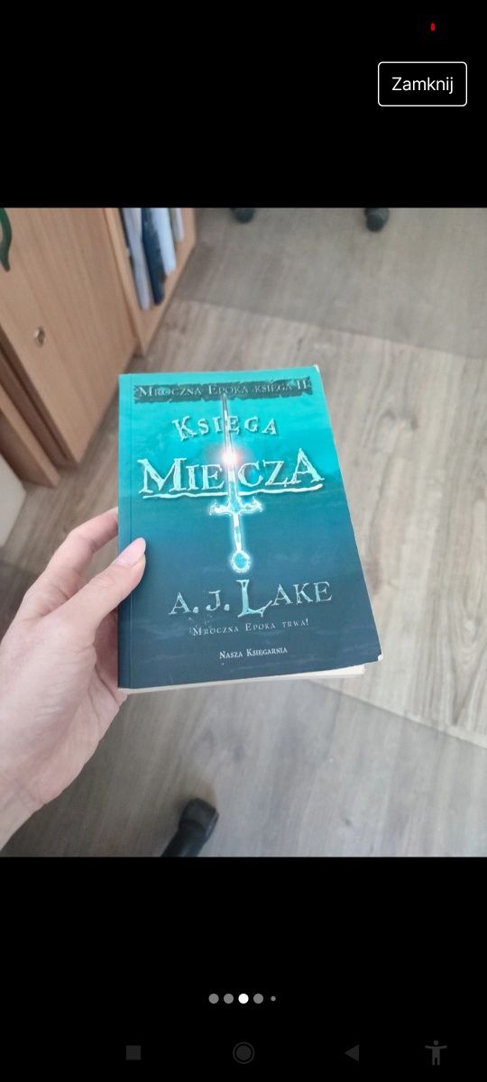 Książka Księga Miecza - A. J. Lake