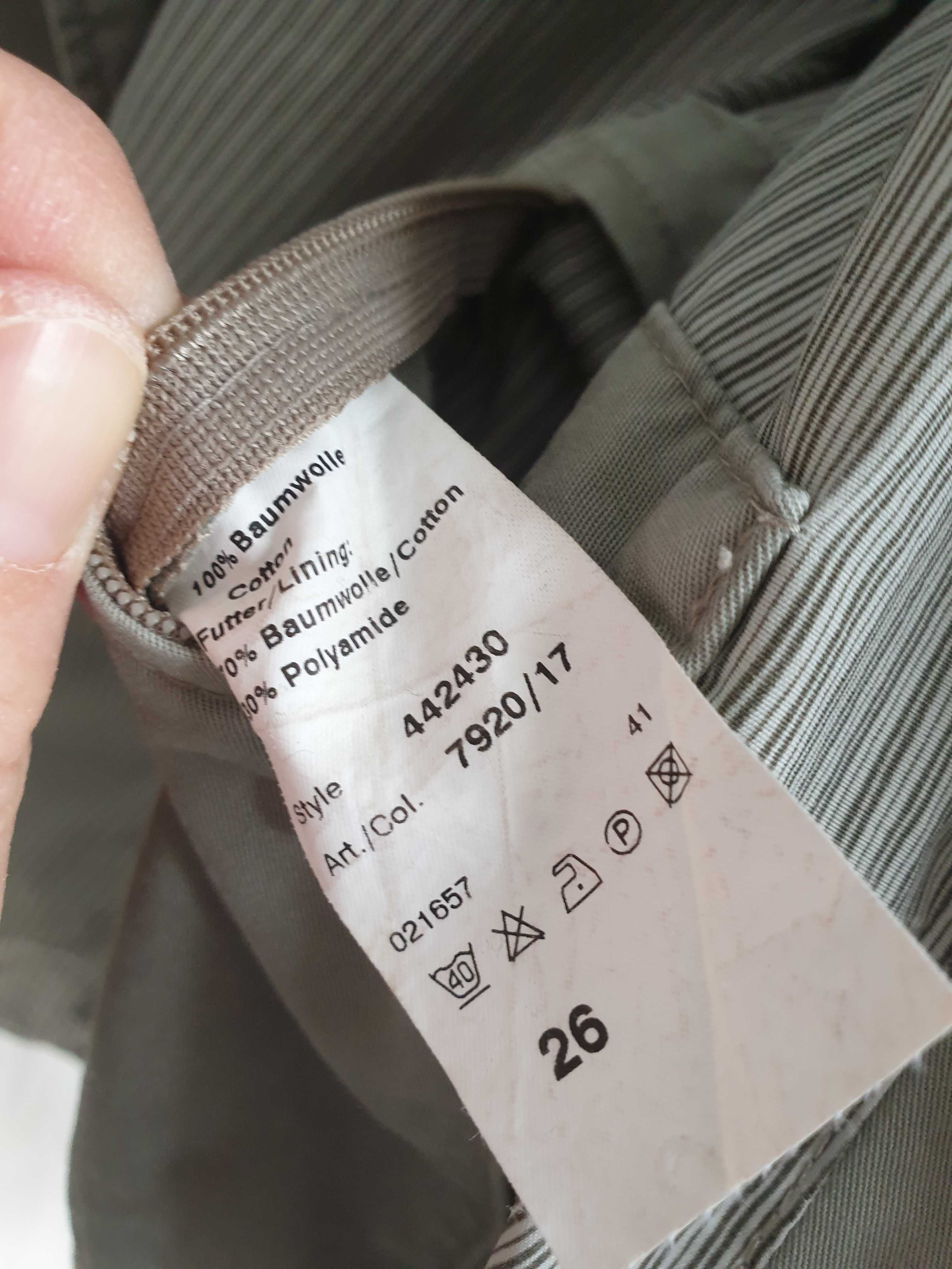 Marynarka męska khaki Camel Active bawełna L