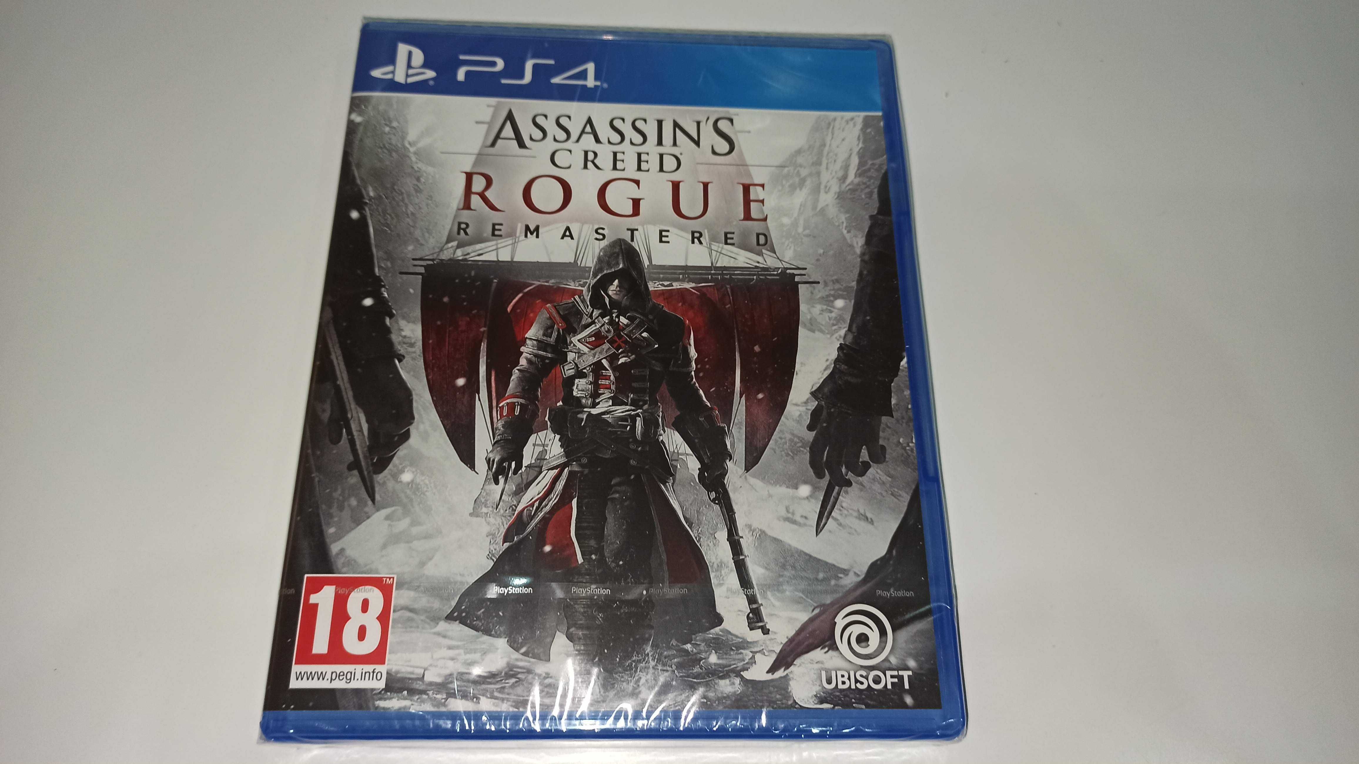 ps4 ASSASSINS CREED ROGUE Remastered PL po polsku komplet nowa!