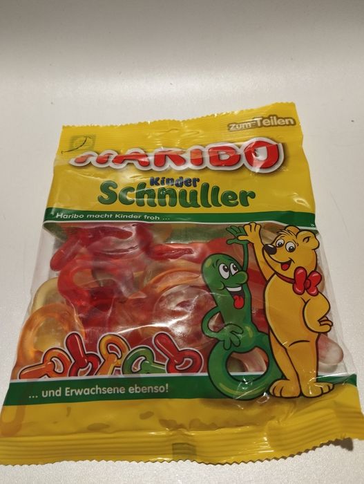 Haribo żelki owocowe smoczki 175 g