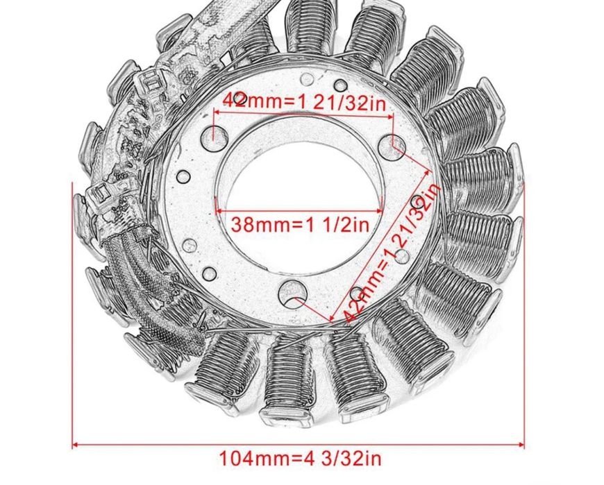 Продам статор генератора Suzuki Gsx-R