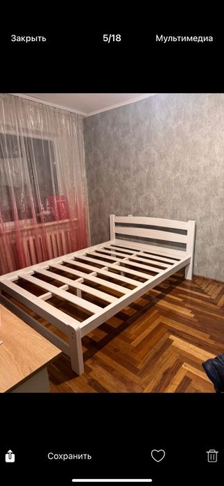 Изготовим  кровать. Двуспальная из дерева.