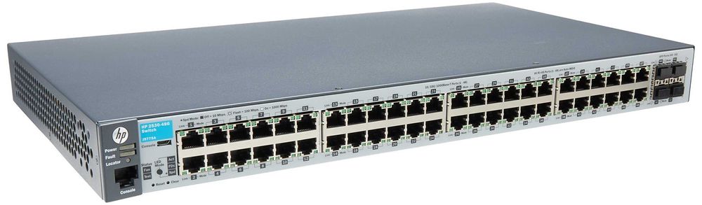 Profesjonalny Switch HP Aruba 2530-48G J9775A 10/100/1000 Mbps gigabit