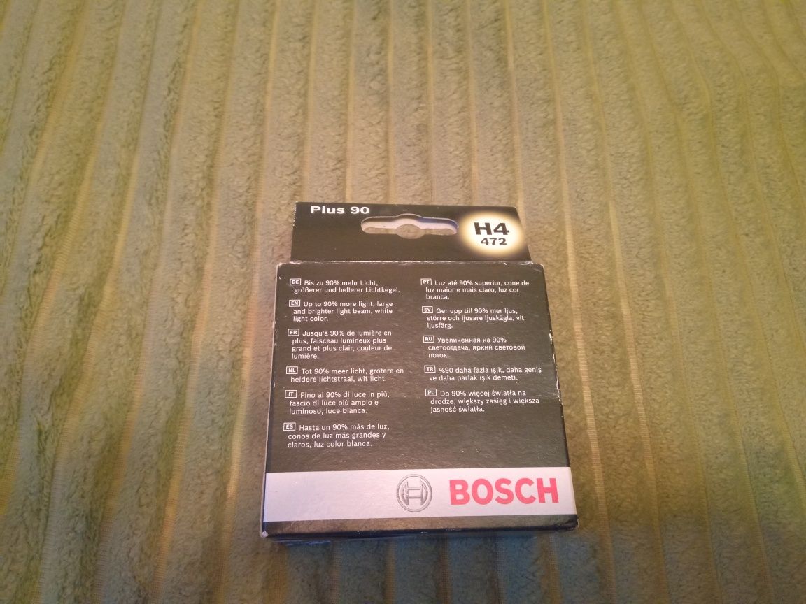 Лампочки Н4 Bosch plus 90 h4