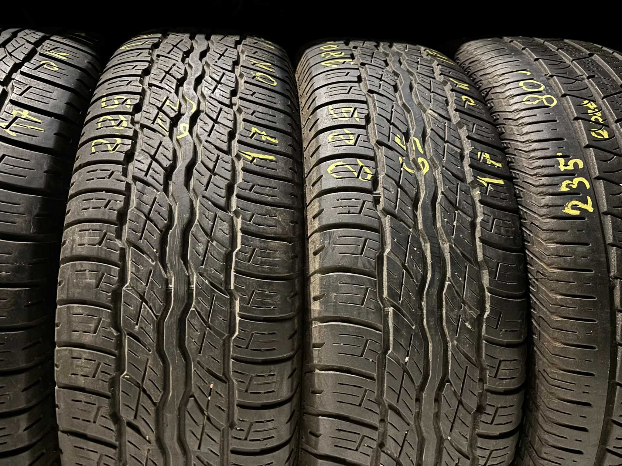 4X OPONY LETNIE 225/65R17 102H Bridgestone Dueler H/T 687 6.4MM