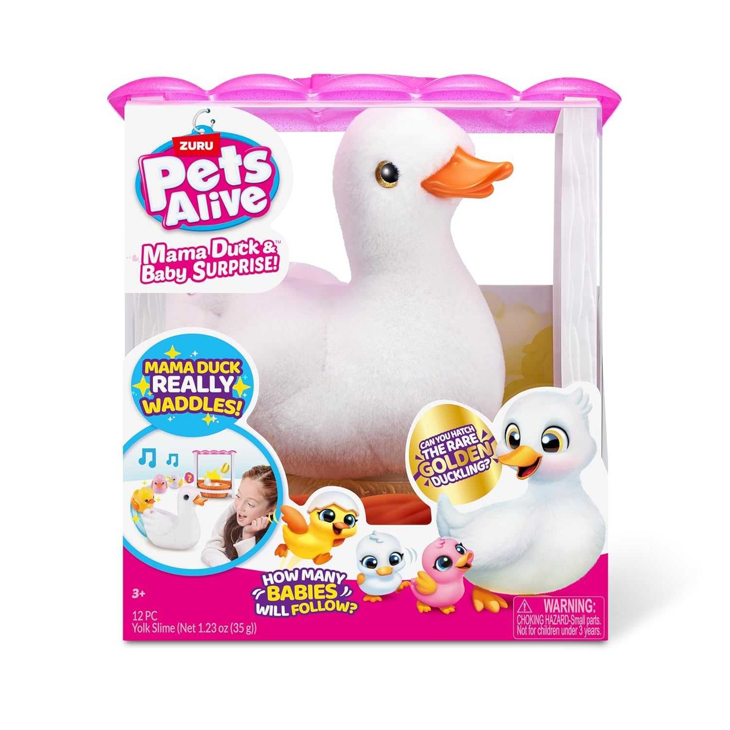 Інтерактивна іграшка Pets Alive Mama Duck мама качечка з сюрпризами