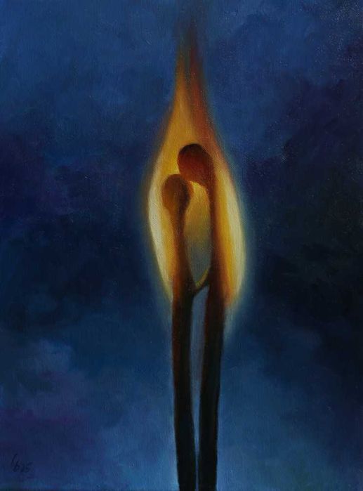 Obraz olejny Surrealizm "My" 30/40