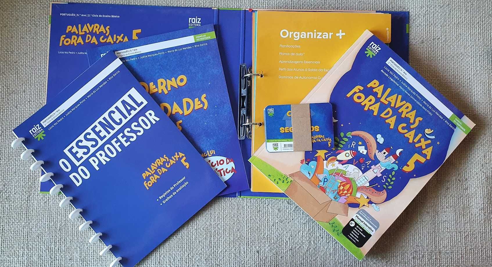 5º ano Portugês palavras fora da Caixa 5 Dossier do Prof Raiz Editora