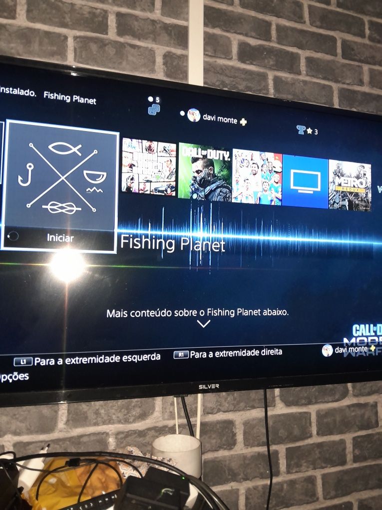 Playstation 4 de 1tera em bom estado