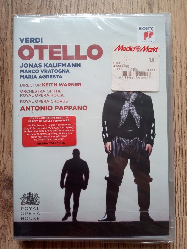 Verdi Otello DVD nowa w folii