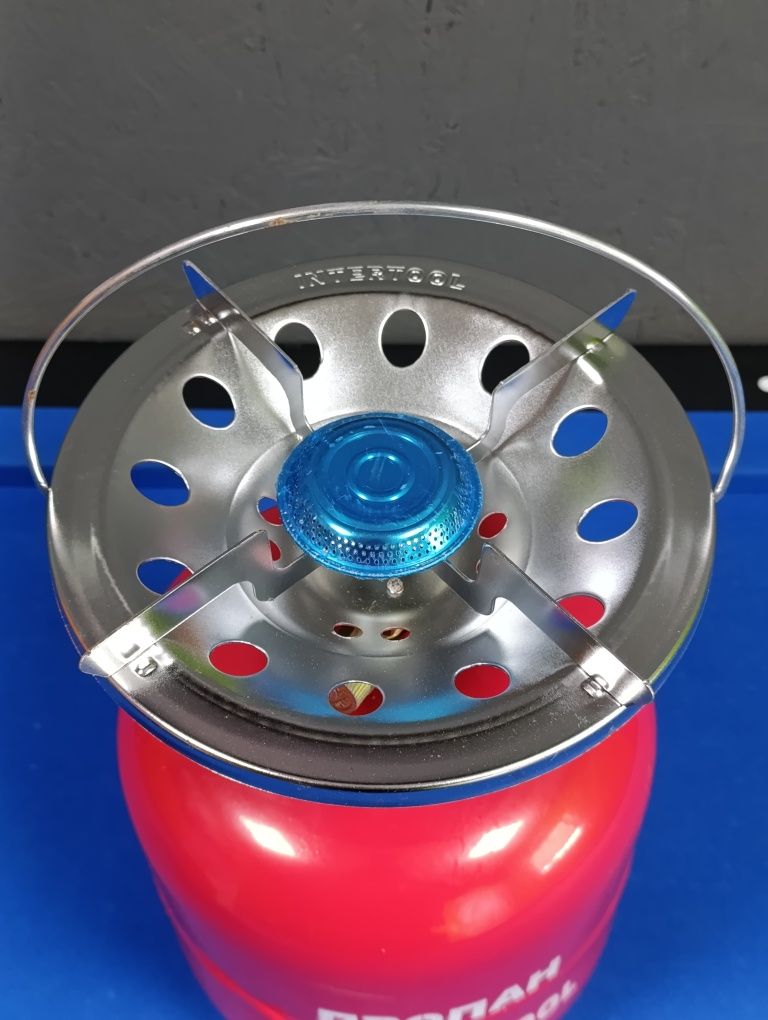 Комплект газовий кемпінговий 8 л. INTERTOOL GS-0008