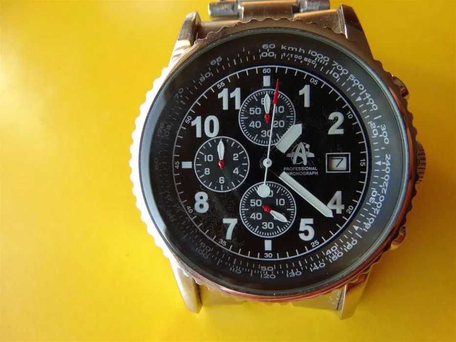 Relogio Cronografo Astroavia; 5 Bar; ler anuncio