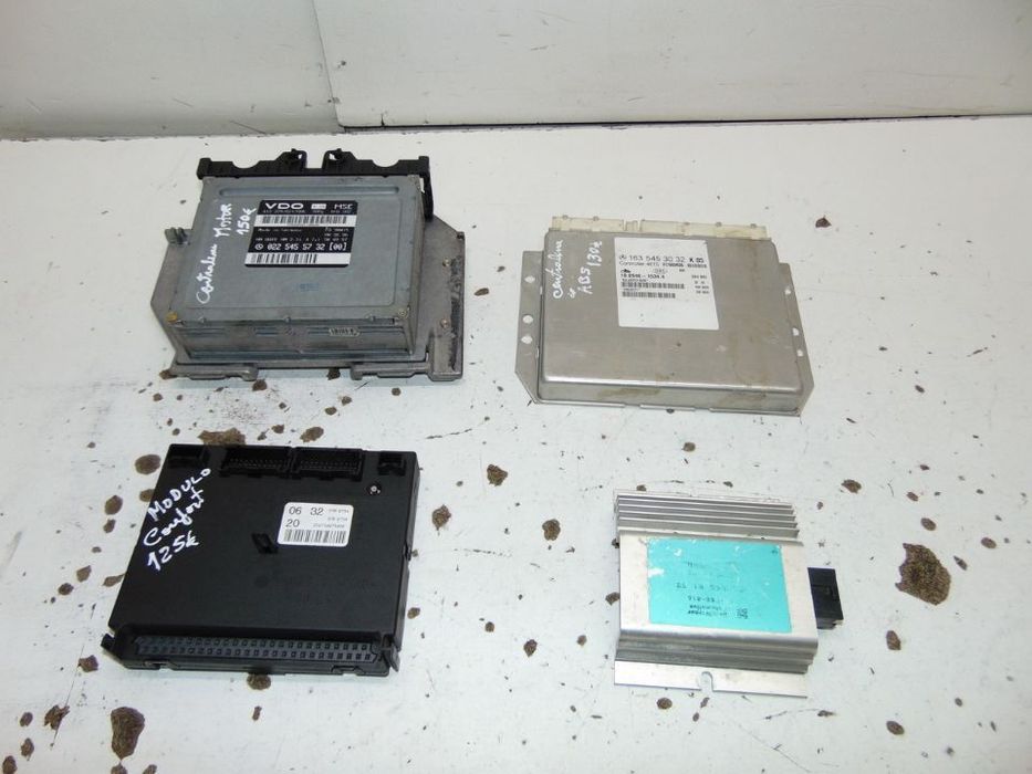 Mercedes ML w163 jipe centralina do motor e + centralinas