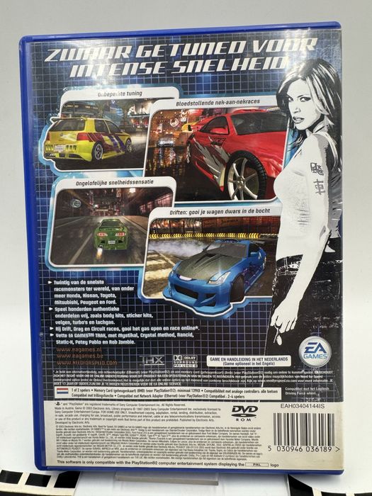 Need For Speed Underground Ps2 Gwarancja